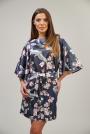 Elegant flower kimono dress 72221-913