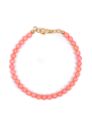 Нежна гривна от малки розови коралчета Dannyra Jewels