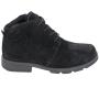 Ghete clarks dama de culoare negru din piele naturala cu captuseala calda