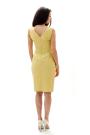 Rochie galbenă de femei 6249/301/42