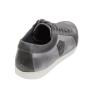 Men's grey leather shoes 33706