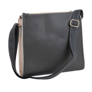 Women's bag two-tone faux leather 745-01