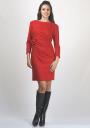 Rochie de culoare roşie RUMENA