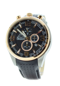 Kappa KP-1422M-D Men's IP coated chronograph watch