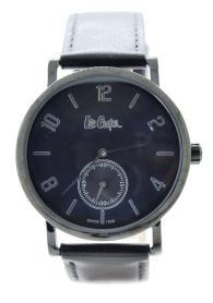 Мъжки часовник с отделен секундарник и кожена каишка Lee Cooper LC-38G-D
