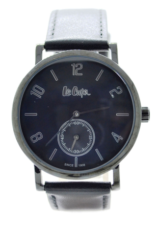 Мъжки часовник с отделен секундарник и кожена каишка Lee Cooper LC-38G-D