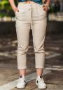 Women's set of floral tunic and beige pants Avangard