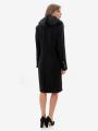 Long coat in black color 11815-3
