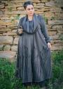 Rochie maxi lungă şi eşarfă decorativă Iilna