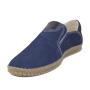 Мъжки мокасини от син велур 904BLUE