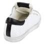 Women's white leather trainers 33733