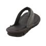Men's genuine leather slippers 23505GREY