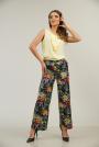 Women's Long Summer Floral Pants 61808-919