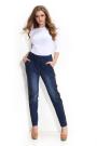 Blue Denim trousers with front pockets Avangard