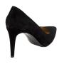 Women's black high heel 9 cm suede shoes 917100-2