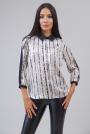 Bluză de damă elegantă cu guler 81924-219-900