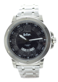 Lee Cooper LC-60G-B Men's silver colour watch