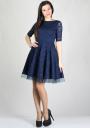 Rochie de culoare albastră BF RUMENA
