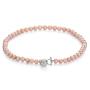 Fresh water pink pearls necklace 9-10mm R1667NR Swan