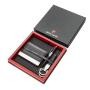 Gift set for men - pen, document case and key ring PCS-0301