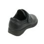 Men's orthopedic black leather shoes 32193