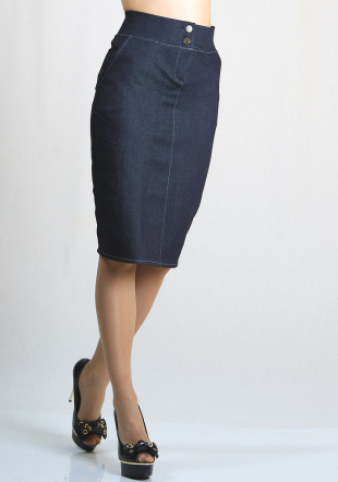 Jeans skirt  Fustă cu design simplu BF Rumena