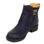 Women's blue boots with elastics 34168