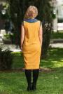 Women's sports dress in mustard color Avangard