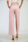 Women's cropped wide-leg pants in powder color 62201-701