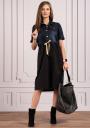 Women's dress cut with denim top Avangard 