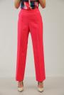 Pantaloni drepti de dama culoare fuchsia 42204
