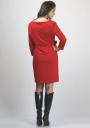 Rochie de culoare roşie RUMENA
