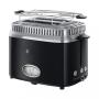 Toaster with retro design and grill attachment Russell Hobbs Retro 21681-56