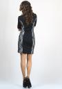 Black dress with white with lace sides RUMENA