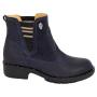 Women's blue boots with elastics 34168