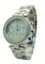 Сребрист дамски часовник с кристали Swarovski Lee Cooper LC-1310L-C