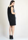 Rochie alb-negru RUMENA