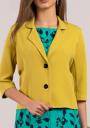 Women's short jacket in mustard color with buttons Avangard