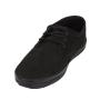 Men's black nubuck leather shoes 33641