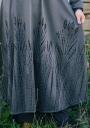 Rochie maxi lungă şi eşarfă decorativă Iilna