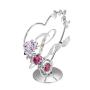 Статуетка със сърца декорация кристали Swarovski RY087
