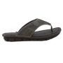 Men's genuine leather slippers 23505GREY