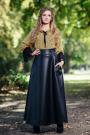 Long leather skirt with pockets Avangard