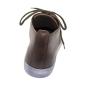 Men's brown leather boots with warm lining 20563