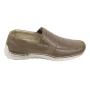 Men's moccasins made of genuine leather in brown color without ties Josef Seibel 21247