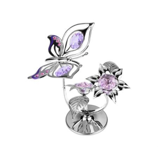 Статуетка пеперуда с декорация кристали Swarovski RY017