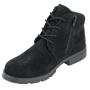 Ghete clarks dama de culoare negru din piele naturala cu captuseala calda