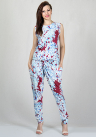Cotton set of top and trousers RUMENA