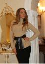 Бежова дамска жилетка с ажурена плетка Zfashion