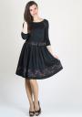 Rochie eleganta cu fusta larga RUMENA